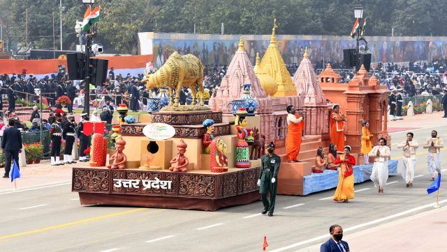 UP best tableau, Navy best marching contingent among Services at Republic Day parade UP best tableau, Navy best marching contingent among Services at Republic Day parade