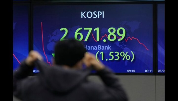 Prices of Brent crude oil surge over $10, shares sink as Ukraine-Russia conflict deepens