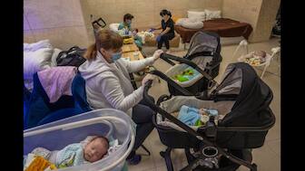 Ukraine-Russia conflict: Surrogate babies born in Kyiv wait out war in basement