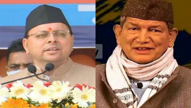 As exit polls predict Uttarakhand cliffhanger, Congress and BJP huddle in closed-door meets As exit polls predict Uttarakhand cliffhanger, Congress and BJP huddle in closed-door meets