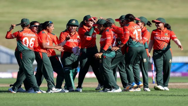 Women's Cricket World Cup 2022: Bangladesh make history at mega event with nine-run win over Pakistan Women's Cricket World Cup 2022: Bangladesh make history at mega event with nine-run win over Pakistan