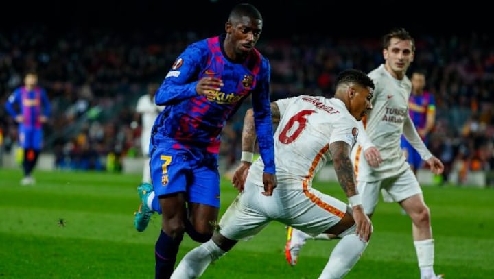 Europa League: Barcelona held by Galatasaray in last-16 first leg, Rangers thump Red Star Belgrade