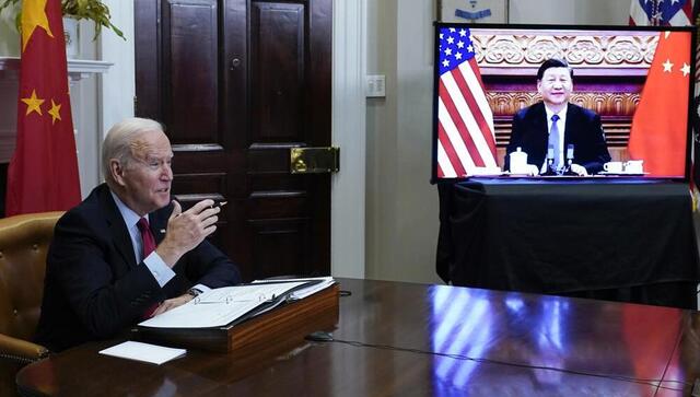 Conflict and confrontation not in anyone's interest, says Beijing at Xi-Biden video call Conflict and confrontation not in anyone's interest, says Beijing at Xi-Biden video call