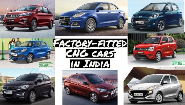 Top 5 most fuel-efficient factory-fitted CNG cars sold in India-Auto News , Firstpost