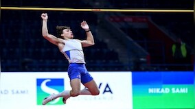 'This is just the start': Armand Duplantis clears 6.19m to break own world pole vault record