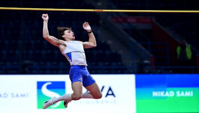 'This is just the start': Armand Duplantis clears 6.19m to break own world pole vault record 'This is just the start': Armand Duplantis clears 6.19m to break own world pole vault record