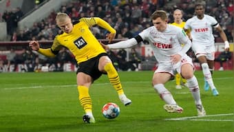 Bundesliga: Borussia Dortmund held at Cologne to leave Bayern Munich six points clear