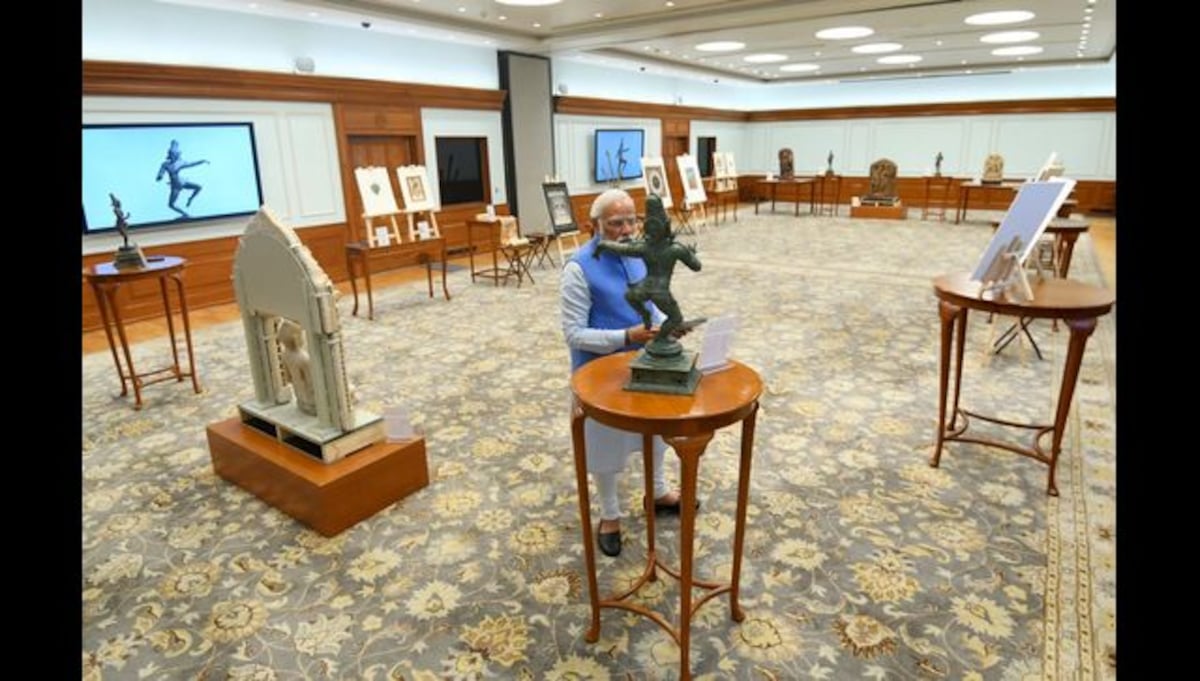 Ahead of PM Modi-Morrison summit, Australia returns 29 antiquities to India