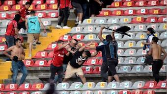 22 wounded in violence at Mexican football match between Queretaro and Atlas