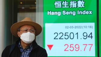 Oil tops $113 for first time since 2014, equities sink on Ukraine war fears