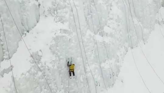 Watch: ITBP organises first ice climbing event in Ladakh, Governor Radha Krishna praises effort Watch: ITBP organises first ice climbing event in Ladakh, Governor Radha Krishna praises effort