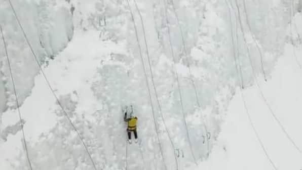 Watch: ITBP organises first ice climbing event in Ladakh, Governor Radha Krishna praises effort
