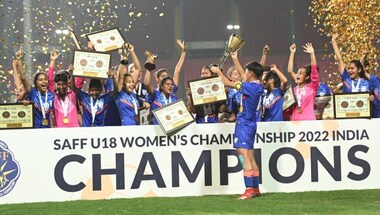 Indian team clinches SAFF U-18 Women's Championship title