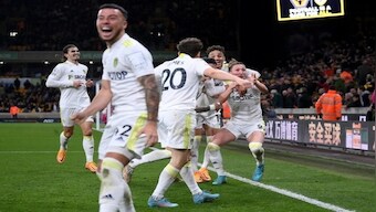 Premier League: Luke Ayling late winner completes thrilling comeback for Leeds United over Wolves