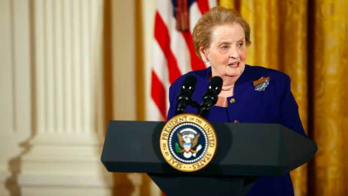 Madeleine Albright, first woman US secretary of state, dies at 84