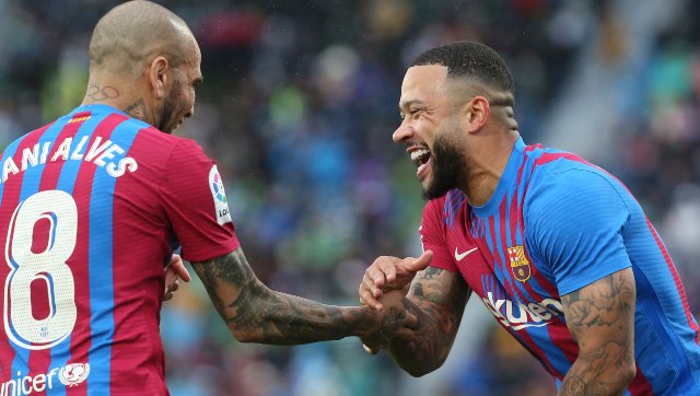 Memphis Depay joins Atletico Madrid from Barcelona for 3 million euros Memphis Depay joins Atletico Madrid from Barcelona for 3 million euros