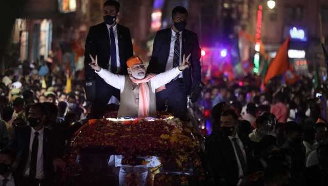 Uttar Pradesh Assembly Election: PM Modi holds mega roadshow in Varanasi ahead of final phase of polls Uttar Pradesh Assembly Election: PM Modi holds mega roadshow in Varanasi ahead of final phase of polls
