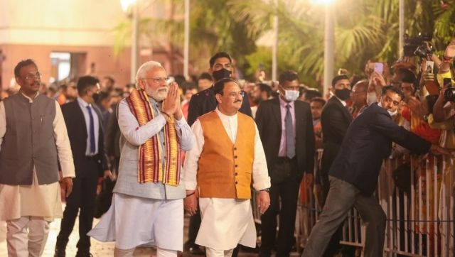 Assembly election results 2022: After BJP's four big wins, Narendra Modi holds massive roadshow in Gujarat Assembly election results 2022: After BJP's four big wins, Narendra Modi holds massive roadshow in Gujarat