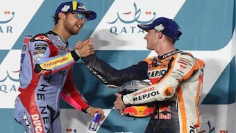 Qatar MotoGP: Enea Bastianini claims emotional season-opening win