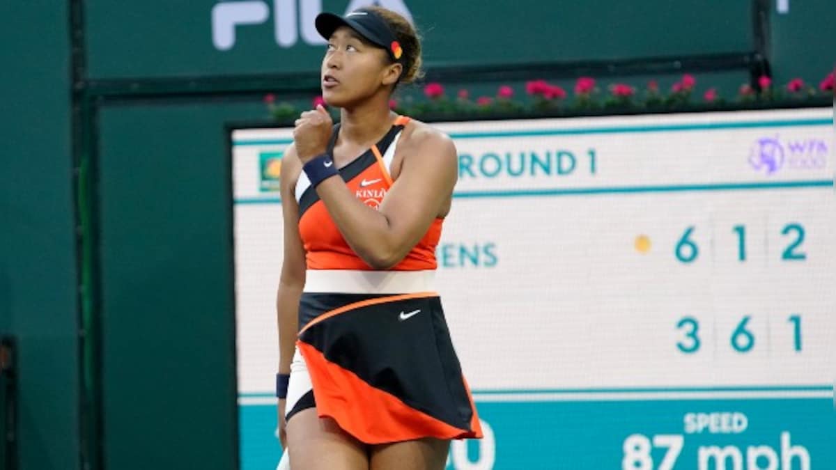 Indian Wells 2022: Naomi Osaka survives Sloane Stephens scare in return to tournament