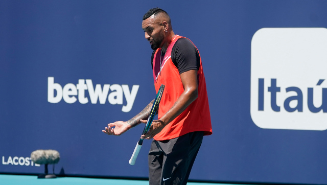 Miami Open 2022: Nick Kyrgios refuses to apologise over on-court meltdown, war-of-words with umpire Miami Open 2022: Nick Kyrgios refuses to apologise over on-court meltdown, war-of-words with umpire