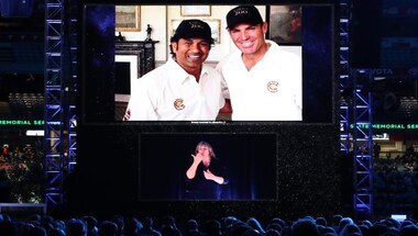 Shane Warne: Thousands bid farewell to 'king of spin' at state memorial service