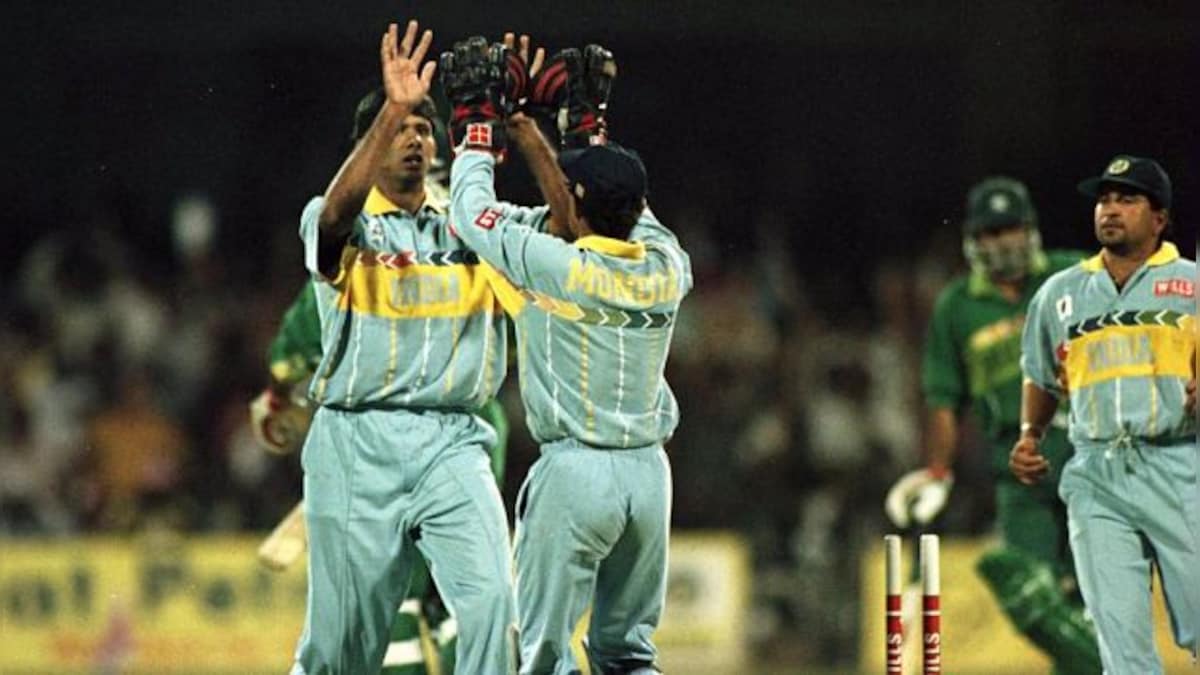 On this day in 1996: Ajay Jadeja, Venkatesh prasad star as India beat Pakistan in World Cup quarter-final