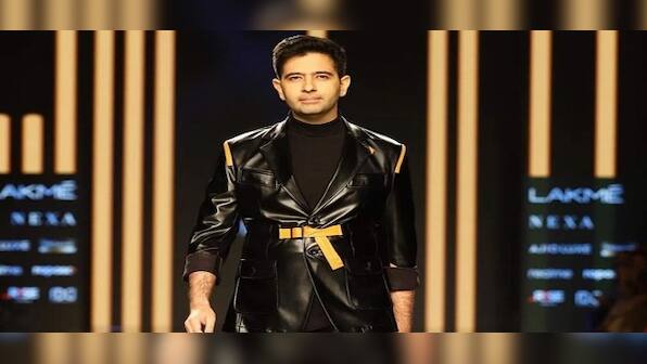 AAP MP Raghav Chadha turns showstopper at FDCI X Lakme Fashion Week