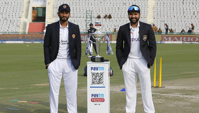 Highlights, India vs Sri Lanka, 1st Test at Mohali, Full cricket score: Rohit wins first match as Test captain as hosts take 1-0 lead Highlights, India vs Sri Lanka, 1st Test at Mohali, Full cricket score: Rohit wins first match as Test captain as hosts take 1-0 lead