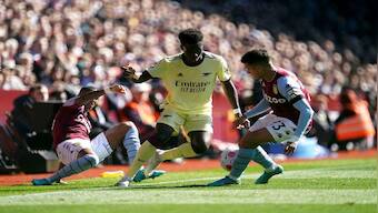 Premier League: Bukayo Saka's strike beats Aston Villa 1-0, sends Arsenal closer to Champions League return