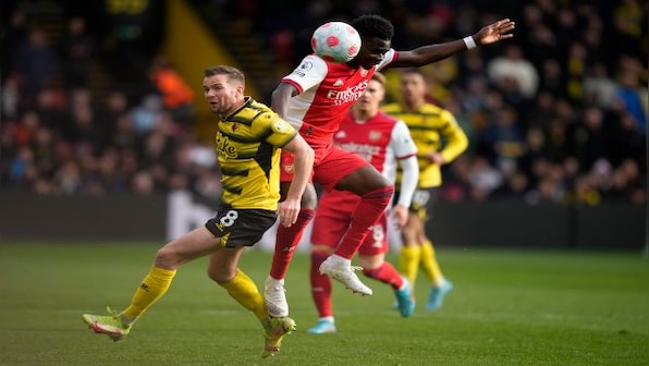 Premier League: Arsenal beat Watford 3-2 to climb into top four