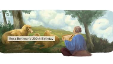Google honours French artist Rosa Bonheur with a Doodle on her 200th birth anniversary
