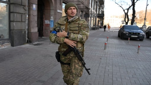 Roger Federer's Ukrainian conqueror Sergiy Stakhovsky swaps racquet for Kalashnikov rifle Roger Federer's Ukrainian conqueror Sergiy Stakhovsky swaps racquet for Kalashnikov rifle
