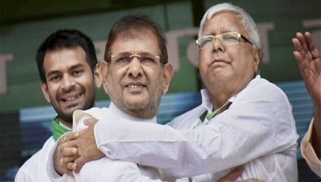 LJD merges with RJD; first step towards formation of united Opposition, says Sharad Yadav LJD merges with RJD; first step towards formation of united Opposition, says Sharad Yadav