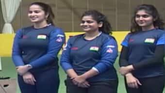 ISSF World Cup: India win third gold with women’s 25m pistol team triumph
