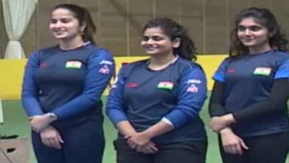 ISSF World Cup: India win third gold with women’s 25m pistol team triumph