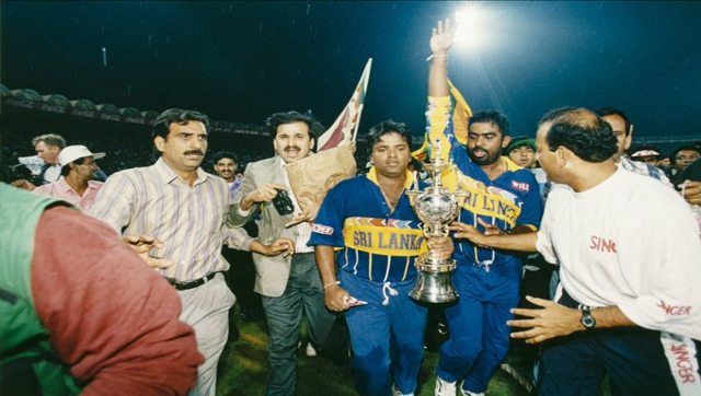 On this day in 1996: Sri Lanka upset Australia to clinch maiden World Cup title On this day in 1996: Sri Lanka upset Australia to clinch maiden World Cup title