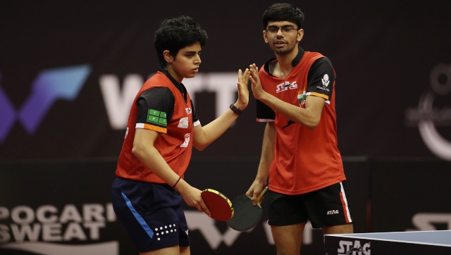 WTT Contender Muscat 2022: India's mixed and women's doubles pairs win silver medals WTT Contender Muscat 2022: India's mixed and women's doubles pairs win silver medals