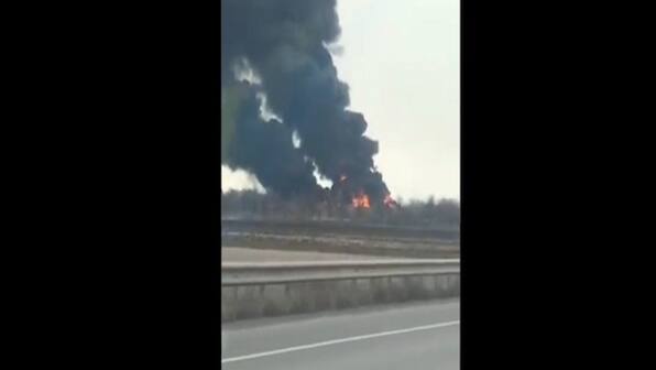 Ukraine crisis: Russian missiles destroy civilian airport in Vinnytsia, says Volodymyr Zelensky