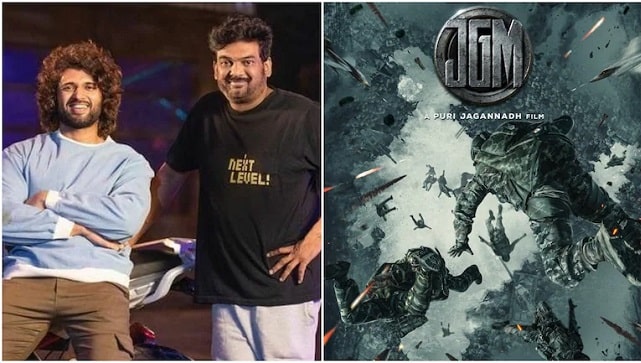 Vijay Deverakonda reunites with Liger director Puri Jagannadh for patriotic war film JGM; see first look Vijay Deverakonda reunites with Liger director Puri Jagannadh for patriotic war film JGM; see first look