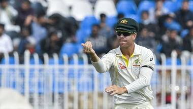Watch: Australia's David Warner shows off Bhangra moves in first Test against Pakistan