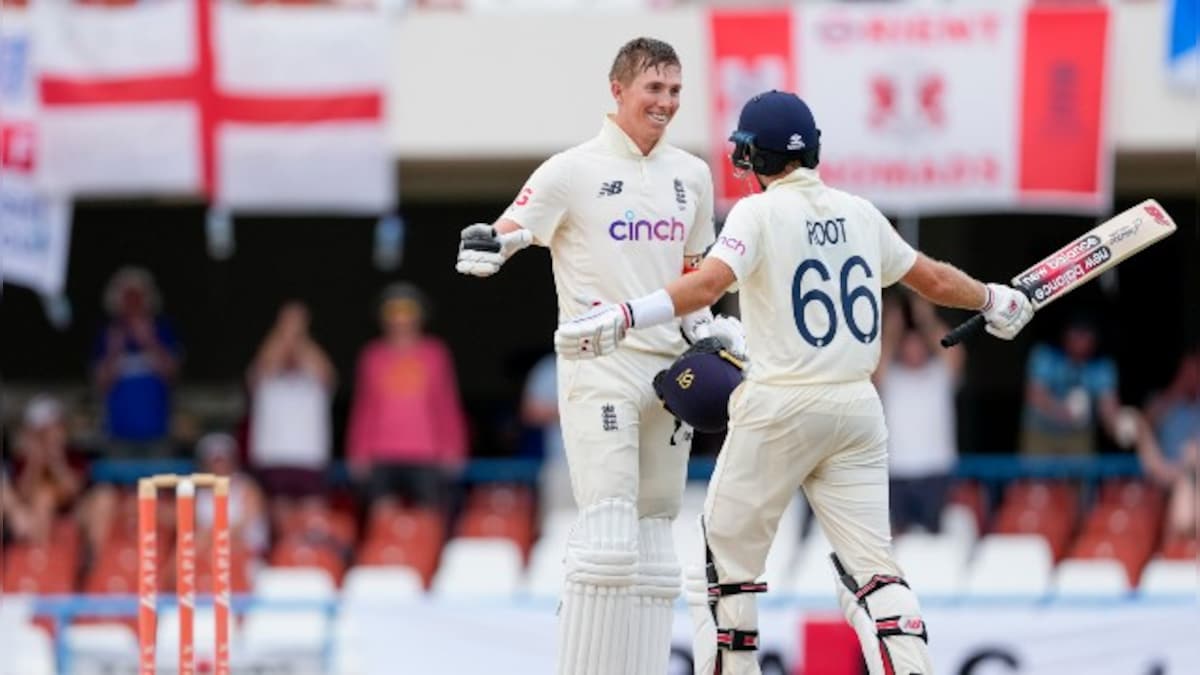 West Indies vs England: Ton-up Zak Crawley, Joe Root put visitors in charge of first Test