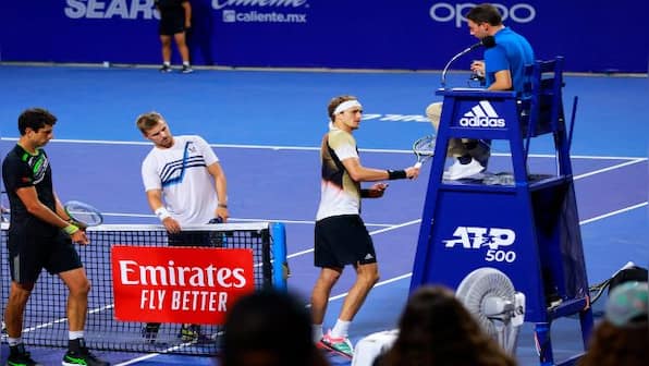 Alexander Zverev handed suspended eight-week ban, additional fine after Mexico meltdown