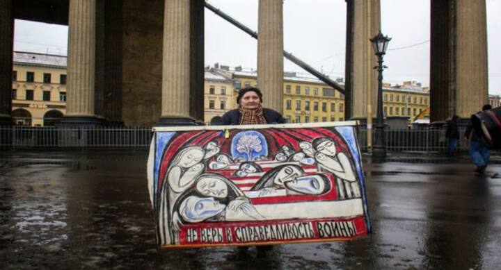 Meet the 76-year-old Russian anti-war protester who’s not backing down