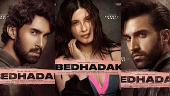 Karan Johar announces Shanaya Kapoor's debut film Bedhadak, also starring Lakshya Lalwani and Gurfatez Pirzada; see posters