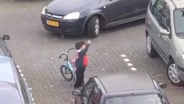 Watch: Kid's hilarious parking video goes viral, social media users impressed by his swag