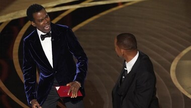Actor Will Smith gets 10-year Oscars ban over slapping comedian Chris Rock