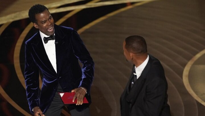 Actor Will Smith gets 10-year Oscars ban over slapping comedian Chris Rock