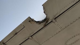 SpiceJet flight collides with electric pole before take-off at Delhi airport