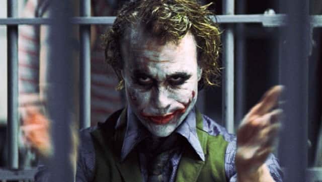 Heath Ledger as Joker in The Dark Knight